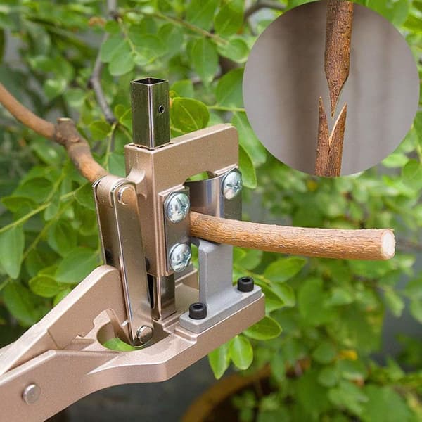 Plantesakssett for poding, hagesaks i aluminiumslegering, kuttedybde 2,5 cm