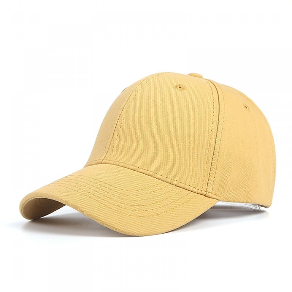 Unisex cap 100 % bomull Passar män kvinnor tvättad denim