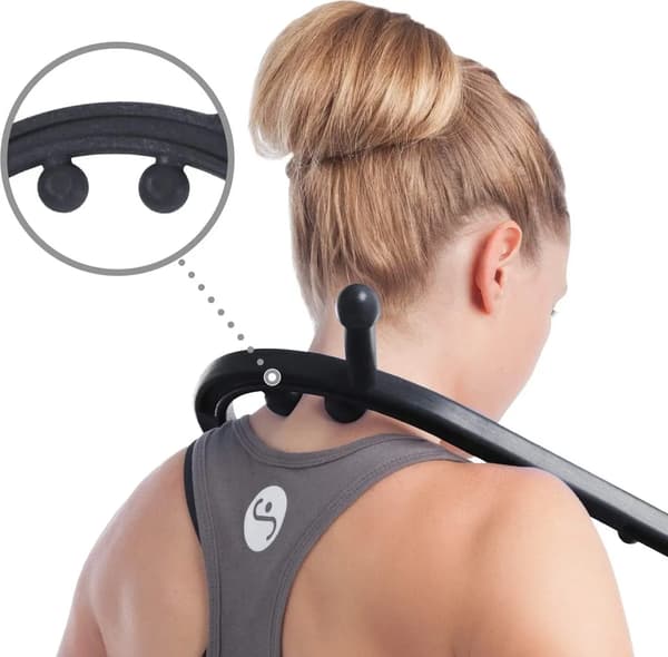 Triggerpunktsmassage, massera ryggen med kroken