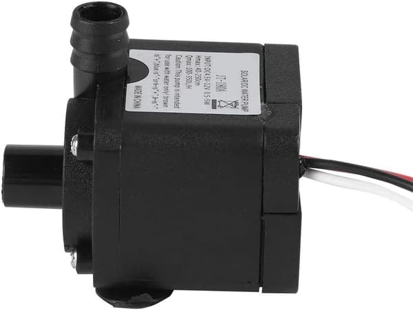 12V DC Mini til stationær computer, 350L/H højvolts CPU vandkølepumpe, Mini varmeafledning 1200 o/m højhastighedskølesystem