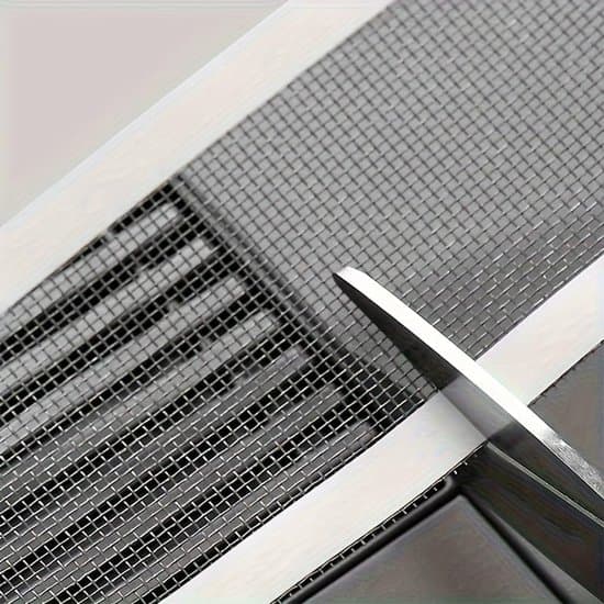 Netreparationstape - 15 cm x 10 m - Vinduesnet og myggenet