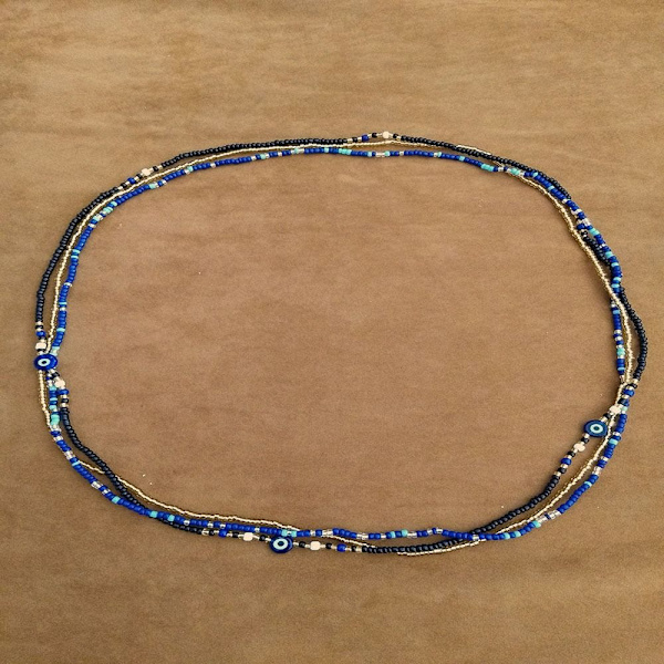 Bohemia Bead Midjekedja Sommarpärlor Midjeband Body Smycken