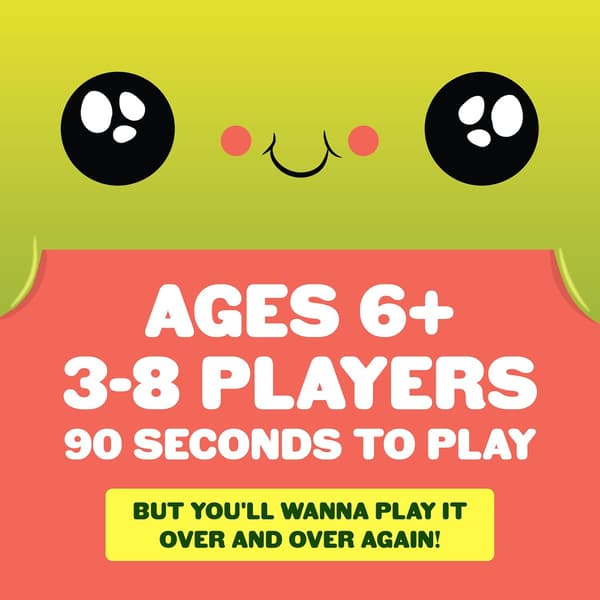 Exploding Kittens Happy Salmon, 3-8 spillere, 6+ år Gruppekortspil | Råb febrilsk dine handlinger, find en matchende spiller, udfør handlingen,