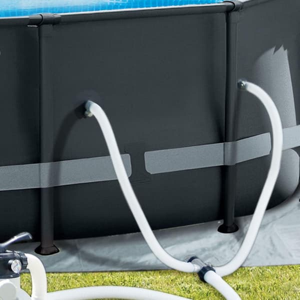 1,5\" Diameter Tilbehør Poolpumpe Udskiftningsslange - 150 cm Lang - Sæt med 2
