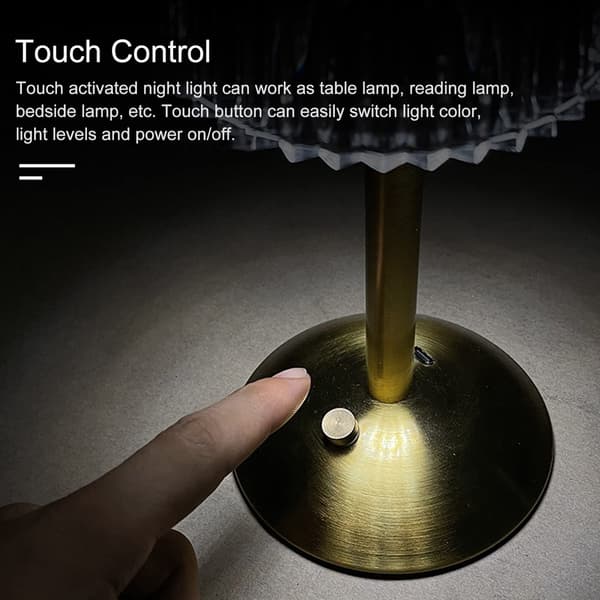 USB Genopladelig LED Bordlampe
