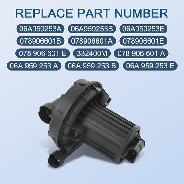 Sekundær luftpumpe 06A959253B erstatning for Audi A4 A6 A8 Q7 TT Quattro