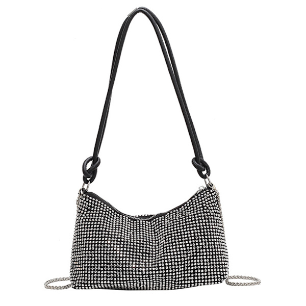Rhinestone Plånböcker Clutch För Dam-Chic Evening Bags, Shiny Cross colour