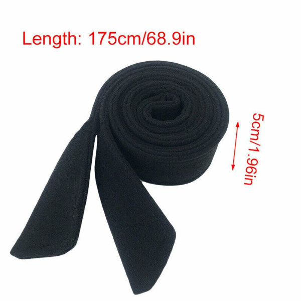 Kappa Bälte Woolen Sash SVART black