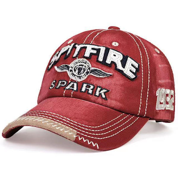 Hip Hop Baseball Keps Sport Racing Keps Utomhus Sport Keps red