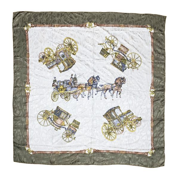 SidenScarf av 100% siden grön green