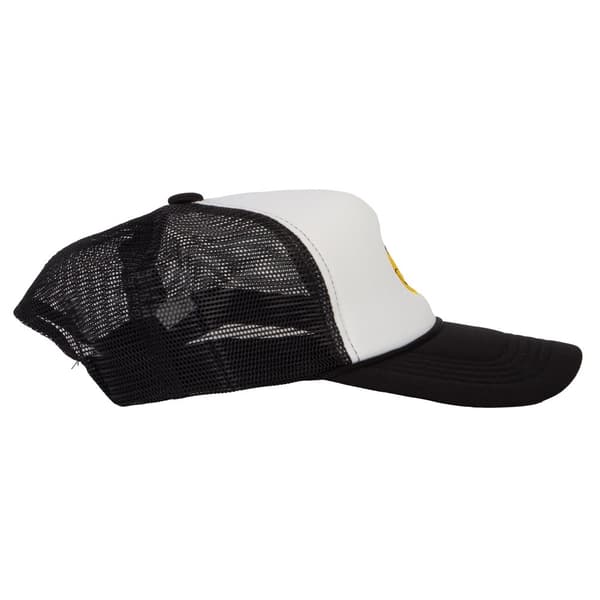 Gravity Threads Smile Face Brodery Justerbar Trucker Hat - Camo classic-white/black