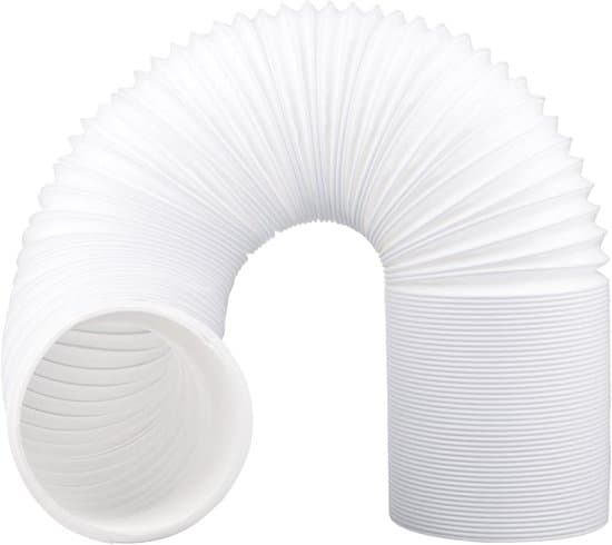 Flexibel frånluftsslang för luftkonditionering - Universal portabel luftkonditioneringsslang (13 cm diameter, 150 cm längd)