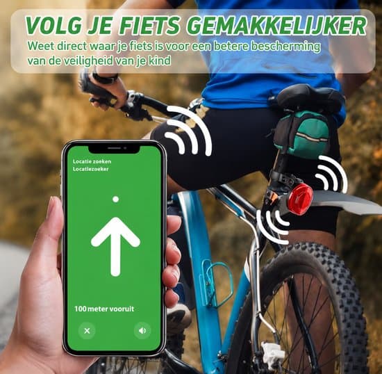 Cykelrefleks - cykeltilbehør - GPS cykeltracker - cykellygte - Cykeltracker Refleks cykellygter refleks med GPS cykeltracker