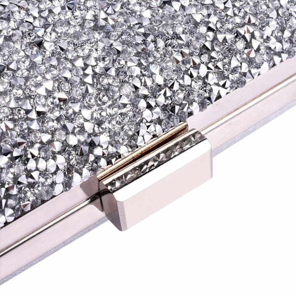 Glittrig Kuvertväska - silver