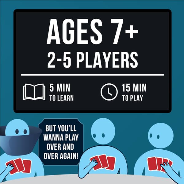 Exploding Kittens Recipe for Disaster Deluxe spillsett fra Exploding Kittens - Kortspill for voksne, tenåringer og barn - Morsomme familiespill
