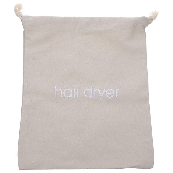 Hårtorkspåse för hotell, Canvasmaterial, Gästrum, Reseorganisatör, 1 set