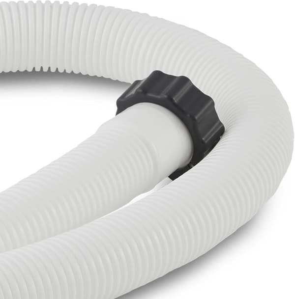 1,5\" Diameter Tilbehør Poolpumpe Udskiftningsslange - 150 cm Lang - Sæt med 2