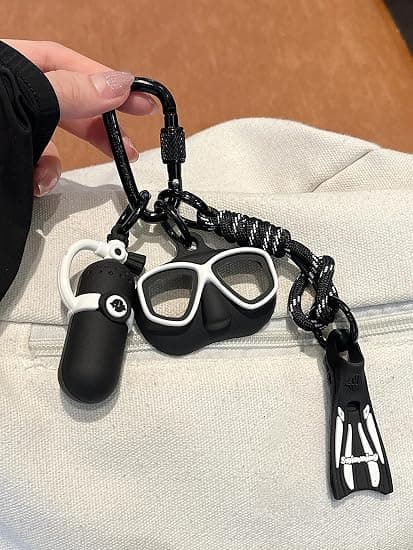 Sukelluslahjat sukeltajille Mini sukellusavaimenperäsetti Sukellusaiheiset asusteet Sukeltajan avaimenperä B