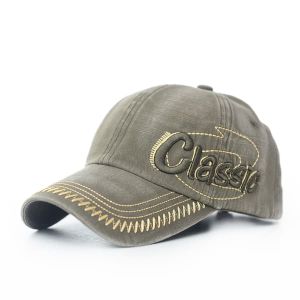 Unisex sommarventilerande tredimensionell cap Brown