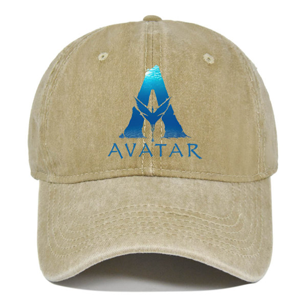 Personlighet Avatar printed baseball cap En silk Screen Peaked cap Distressed Cap Solhatt CP9082winered Adjustable