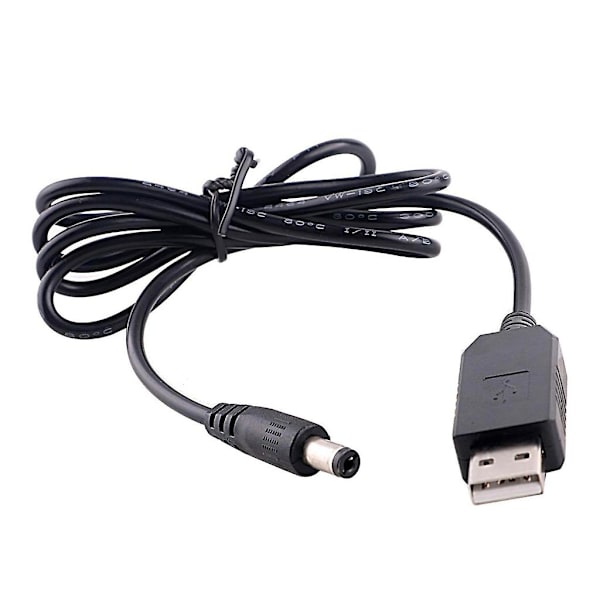 Dc5v till 5/9/12v Usb-strömkabel för laddning 12V