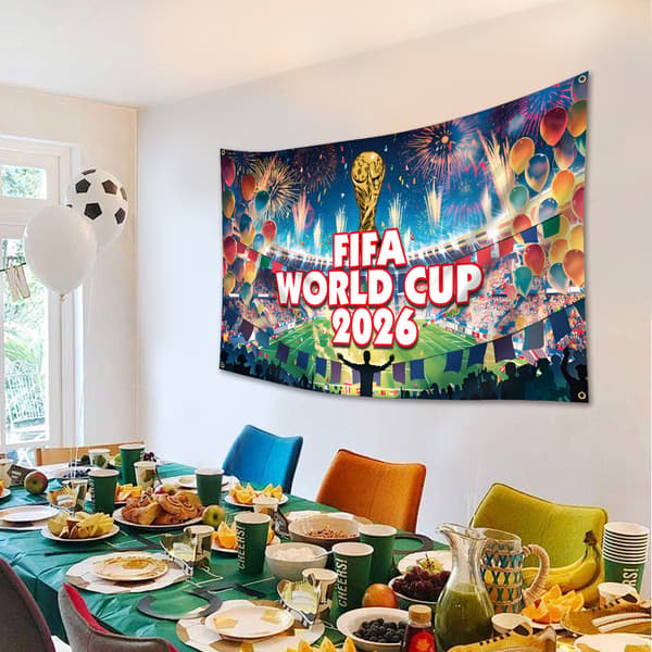 VM 2026 - 1: Hængende Flagbanner