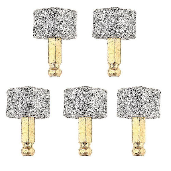 10 stk Erstatningshjul for hundneglsliper, erstatningshode for slipehode Grey 5pcs