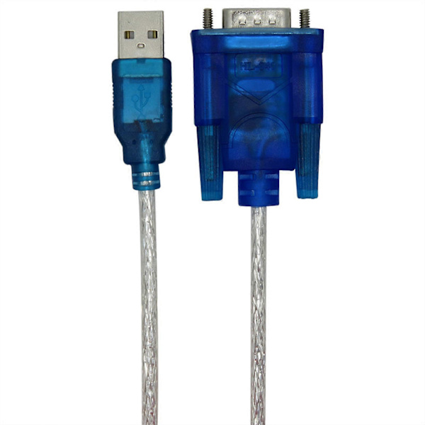 2M USB 2.0 till RS232 DB9 Seriell Port Adapterkabel med FTDI Chipset Stöder Windows 11 10 8 7 och Mac Linux, 100% Ny