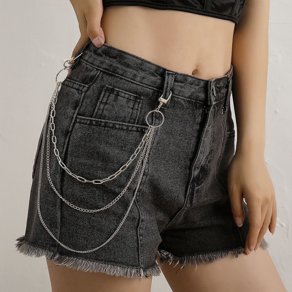 Midja Chain Byxor Chain GULD STYLE1