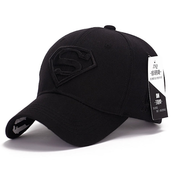 Utomhus taktisk cap Diamond S broderad cap black+black