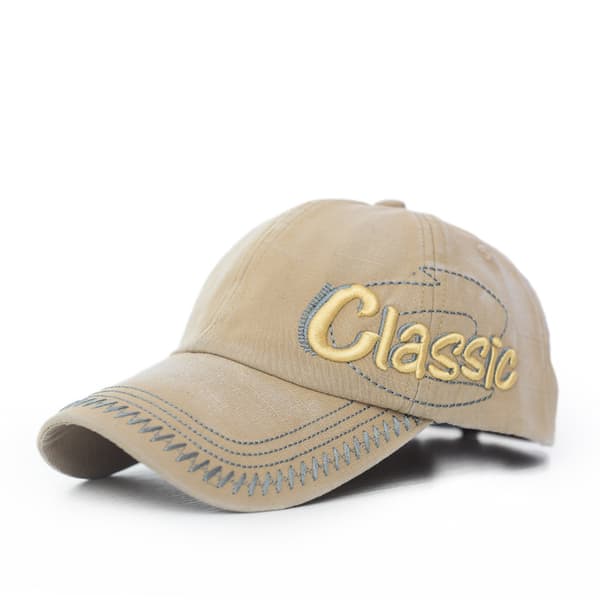 Unisex sommarventilerande tredimensionell cap Brown
