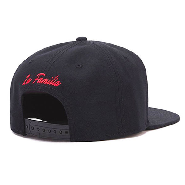 Hipster hip hop cap för både män och kvinnor black
