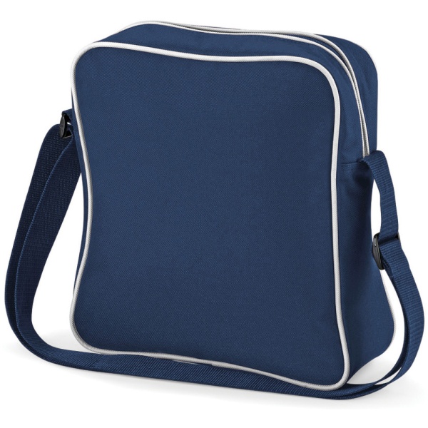 Bagbase Retro flyg-/reseväska (7 liter)  French Na French Navy/White One Size