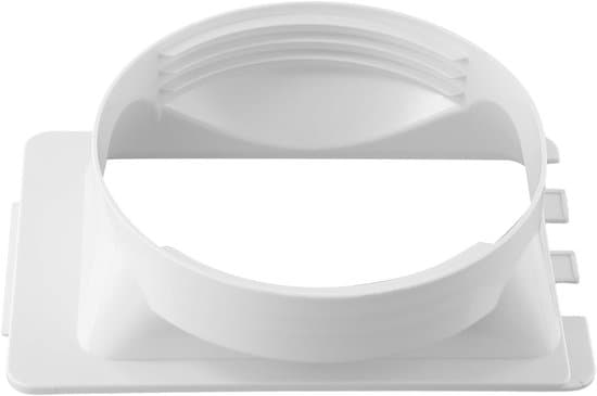 Bærbar Aircondition Udstødningsslange Adapter - 150 mm - Hvid