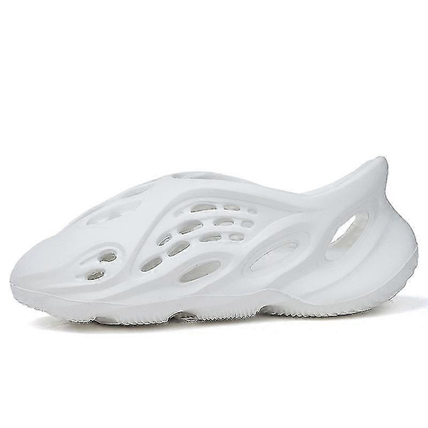 Trendiga & Bekväma Foam Slides För Barn Vuxen - Lätta, Snabbtorkande & Halkfria Tofflor För Utomhuslek! White 40-41