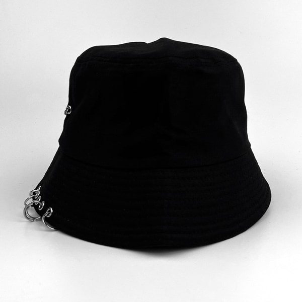 Unisex Bucket Hat Print Vändbara dubbelsidiga solhattar