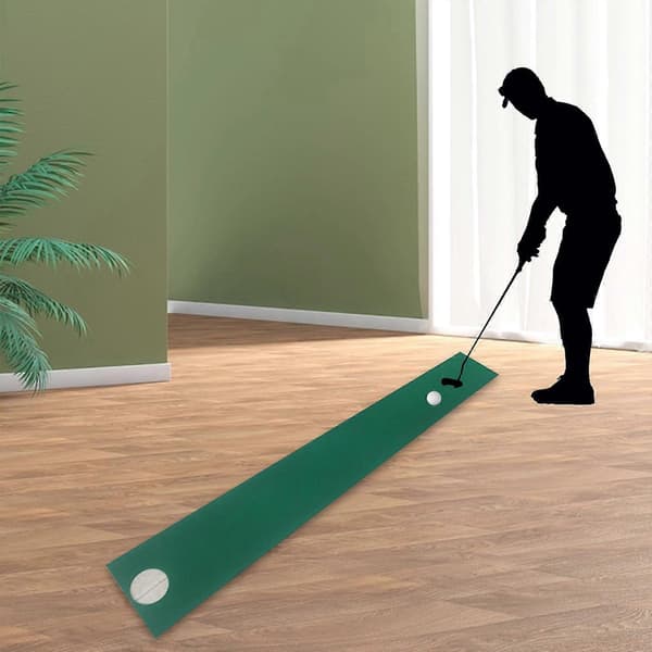 Golf Putting Mat Golf Övningsmat Golf Träningsmat Lättvikts Golfmattor