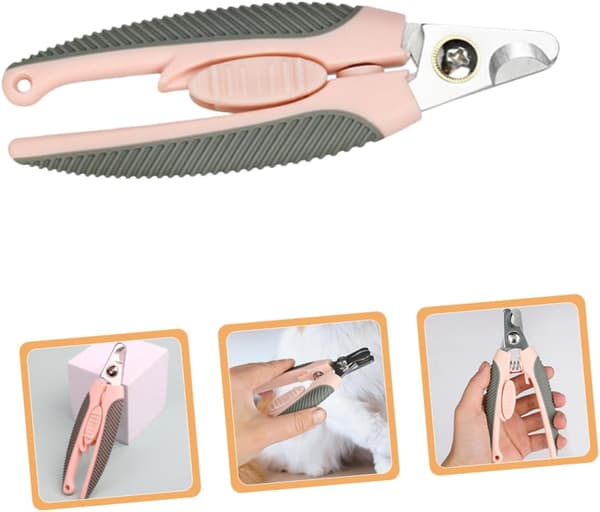 Hunde negleklippere, med beskyttelse mod for dybt et klip, professionel