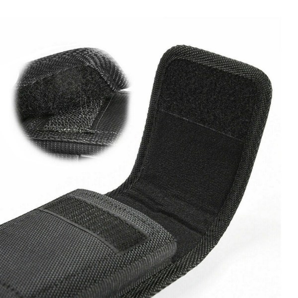 Telefonväska bältesväska (svart 2-pack, lämplig för 5,7-6,3 tums telefon
