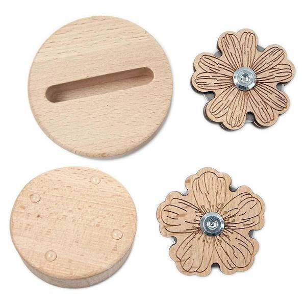2 st Trådskärarblad Verktyg för Sömnad Trä Solid Sömnadsskärare