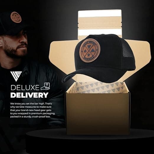 Tucker-hatte til mænd - Mesh-bagsidekasket til kvinder Baseballhat 5-panel-Fantastisk baseball-snapback-lukning sort black