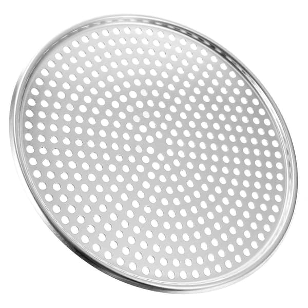 1 stk. Pizzabakke Bageplade med Huller Aluminiumlegering Bageplade Køkkenredskab