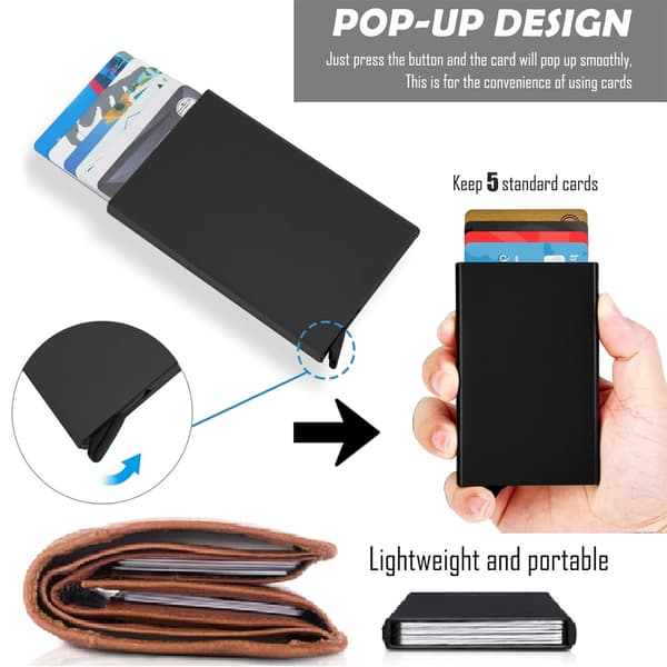 Pop Up Plånbok Blue