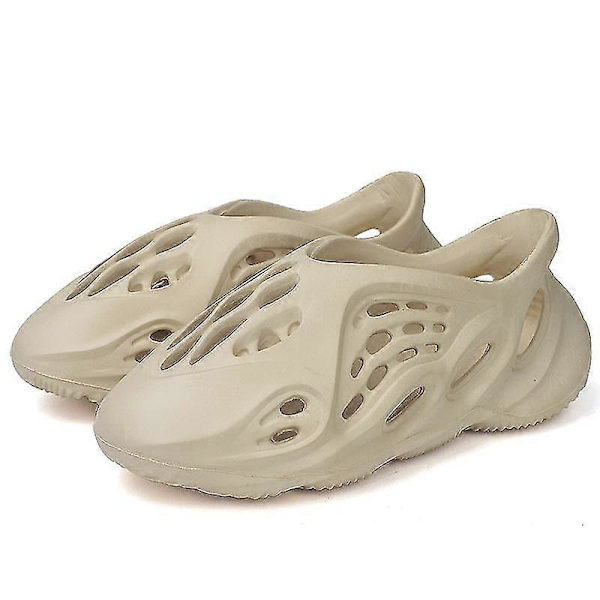 Trendiga & Bekväma Foam Slides För Barn Vuxen - Lätta, Snabbtorkande & Halkfria Tofflor För Utomhuslek! Khaki 40-41