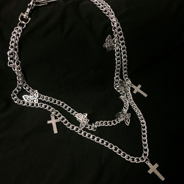 Midja Chain Byxor Chain GULD STYLE1