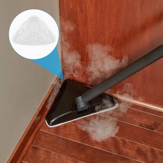6x Mikrofiber damprenserklude egnet til Vileda Steam Plus - Refillsæt - Vaskbare gulvklude - Udskiftelige damprenserpuder - Trekantede - Hvide