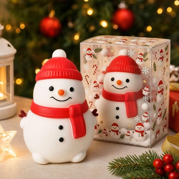 Jule Squishies Fidget Legetøj Julepynt, Jule Squishies