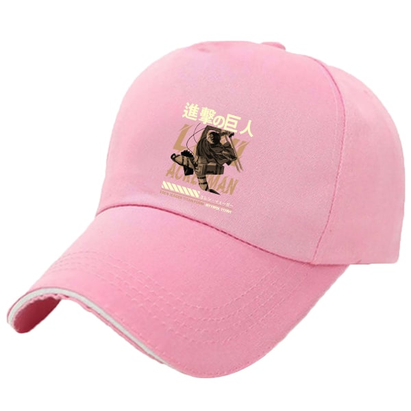 Attack on Titan Rosa cap Sport Fritidshatt Snapback justerbar hatt