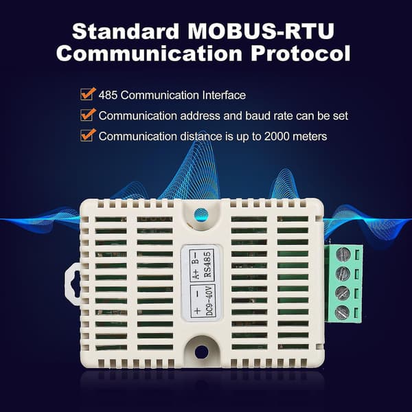 RS485 Temperatur Luftfuktighet Sändare RS485 Modbus-TRU Temperatursensor Temperatur-Luftfuktighet