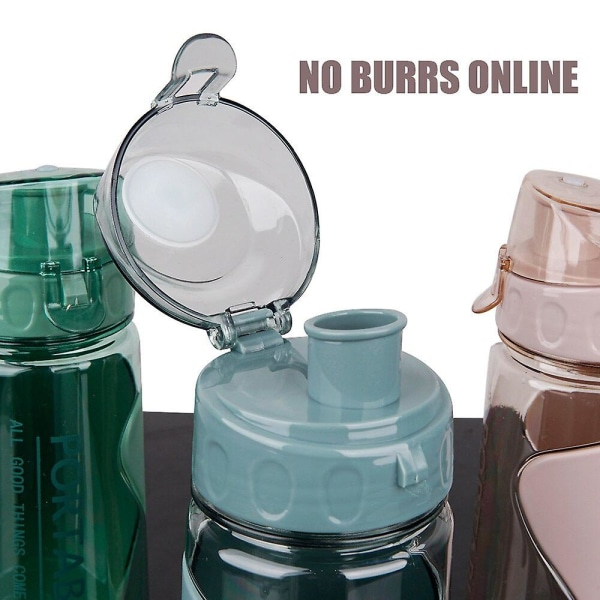 570 ml sportvattenflaska Utomhusresor Sport Söta barn baby Green